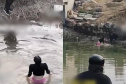 Bạn trẻ - Cuộc sống - Vợ nhảy sông tự tử, chồng thản nhiên đứng nhìn và sự thật phía sau