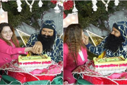 Thế giới - Ấn Độ: Sốc với hình ảnh mới của giáo sĩ đang thụ 3 án tù vì hiếp dâm, giết người