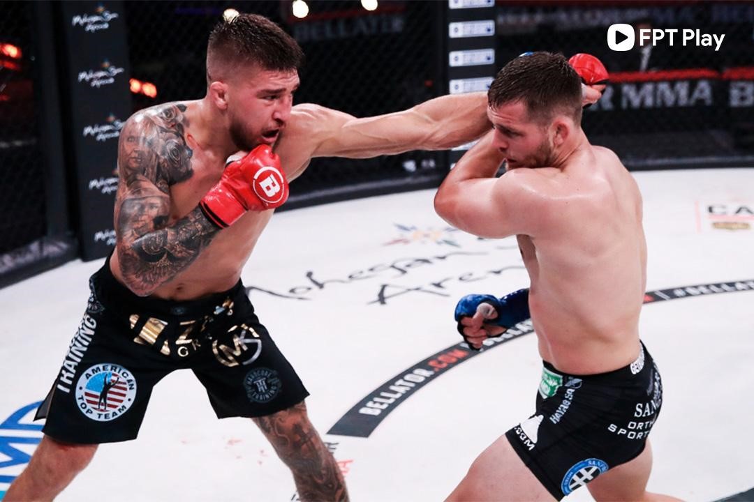 Trận đấu giữa 2 võ sĩ này tại Bellator MMA 252 diễn ra cực kỳ hấp dẫn (Ảnh: Bellator MMA)