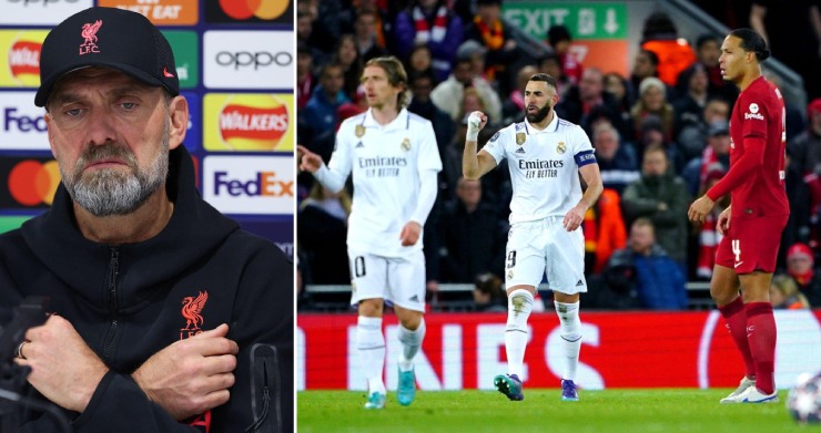 HLV Jurgen Klopp lộ rõ sự thất vọng sau trận thua của Liverpool
