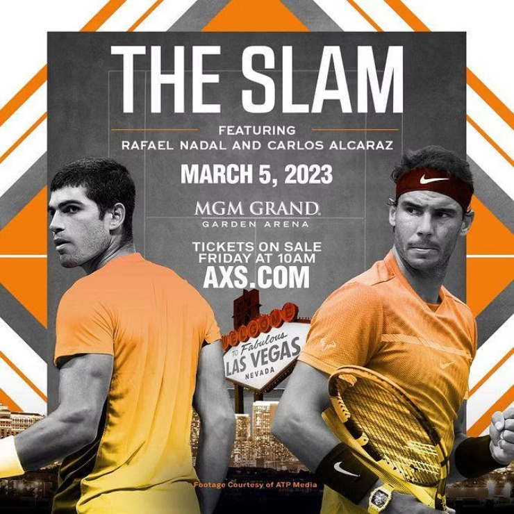Nadal (bên phải) xin hủy trận giao hữu với Alcaraz ngày 5/3, có thể "Bò tót" không tới Mỹ để dự 2 Masters