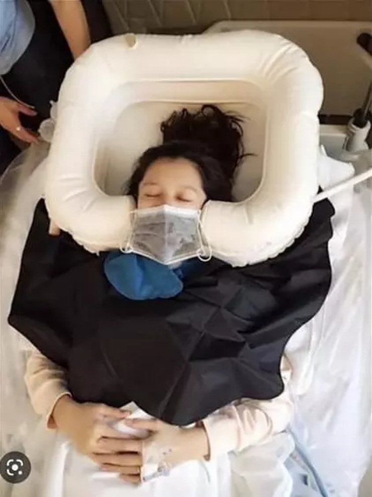 Hình ảnh được cho là Từ Hy Viên phải nhập viện vì bị chồng lừa tình lừa tiền là giả mạo 