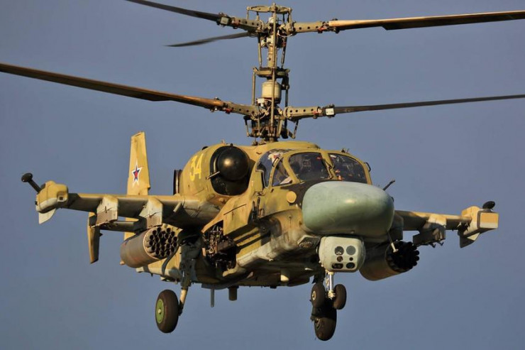 Trực thăng tấn công “Cá sấu” Ka-52 của Nga. Ảnh: Fedor Leukhin/Wikimedia Commons