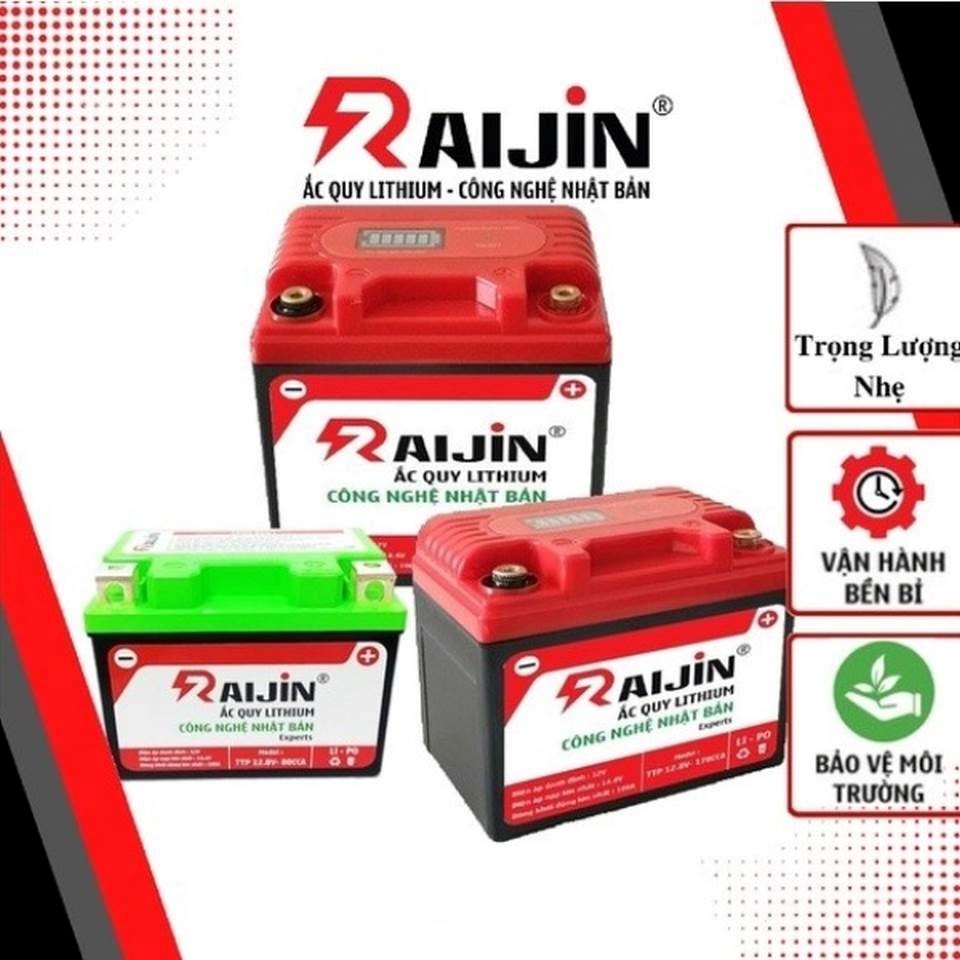 Ắc quy Raijin xe máy ô tô với điện năng cực khỏe, thông minh và siêu bền - 4