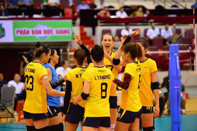 Thái Bình trở lại ngôi vô địch quốc gia 2022 nhờ ngoại binh. (Ảnh: CƯỜNG PHẠM)