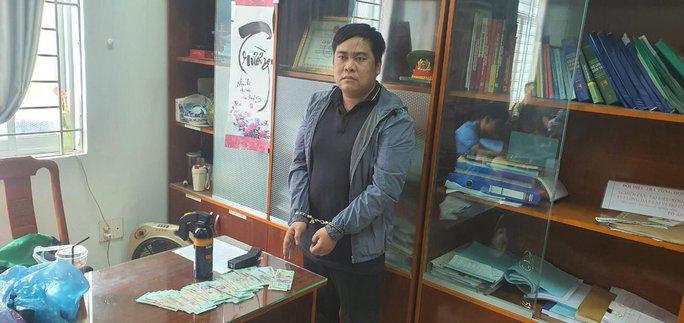 Nguyễn Văn Thanh lúc bị bắt