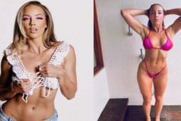 Thể thao - Người đẹp WWE "nóng bỏng nhất thế giới", lộ bikini hồng thu hút khán giả