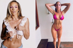 Người đẹp WWE "nóng bỏng nhất thế giới", lộ bikini hồng thu hút khán giả