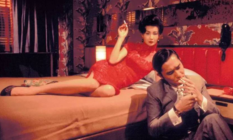 Mỹ nhân họ Trương hợp tác cùng Lương Triều Vỹ trong "Tâm trạng khi yêu".