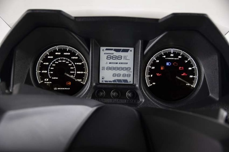 Xe ga Modenas Elegan 250 EX trình làng - đối thủ đáng gườm cho Honda Forza 250 - 4