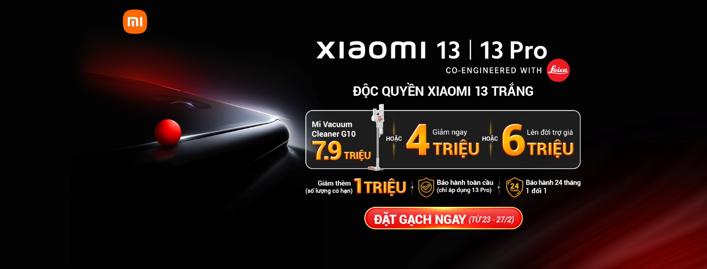 CellphoneS mở đặt hàng Xiaomi 13 series với nhiều quà tặng hấp dẫn - 2