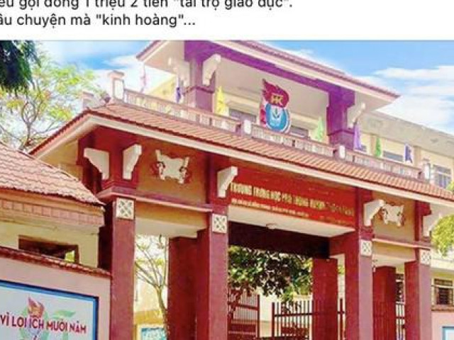 Tin tức trong ngày - Xôn xao việc nữ giáo viên “miệt thị” học sinh vì tiền "tài trợ giáo dục"