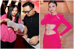 Đời sống Showbiz - Nữ MC gala Quả Bóng Vàng 2022 gây chú ý vì quá gợi cảm là ai?
