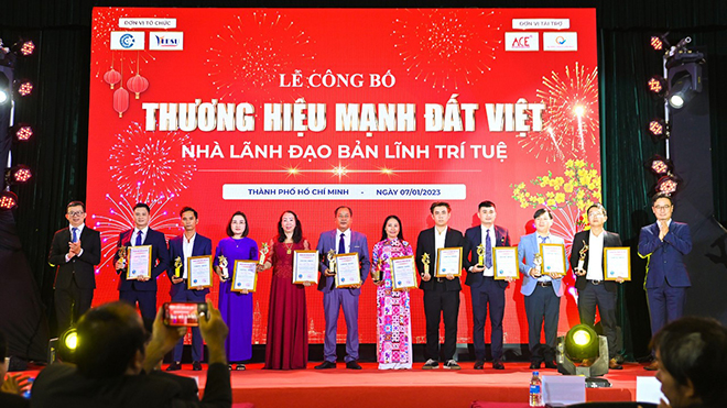 Allure được vinh danh và ghi nhận tại lễ trao giải “Thương hiệu mạnh Đất Việt”