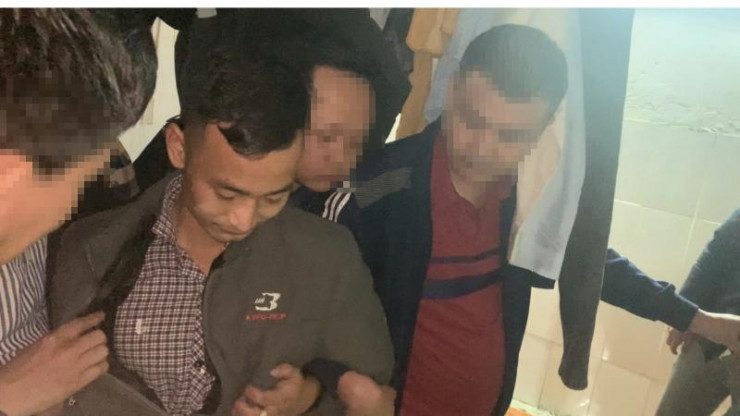 Các đơn vị nghiệp vụ của Công an TP Hà Nội bắt giữ đối tượng Phạm Văn Đức