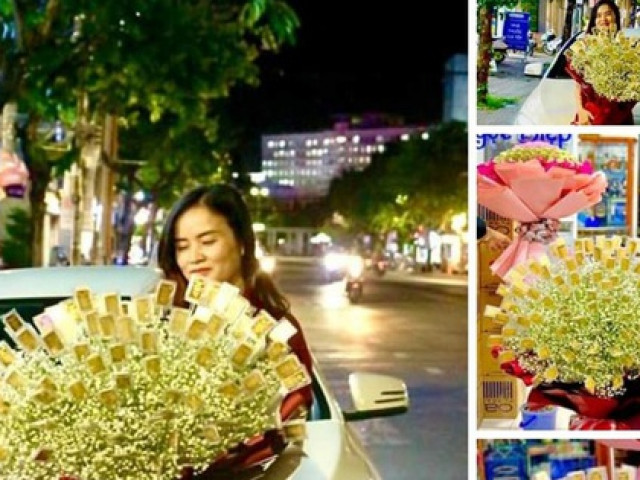 Thị trường - Tiêu dùng - Chủ nhân món quà "khủng" dịp 8/3: Bó hoa gắn 100 cây vàng giá 7 tỉ đại gia U50 tặng vợ từng gây tranh cãi