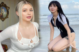 Bạn trẻ - Cuộc sống - Nhan sắc "gái một con trông mòn con mắt" của hai hot girl nổi tiếng