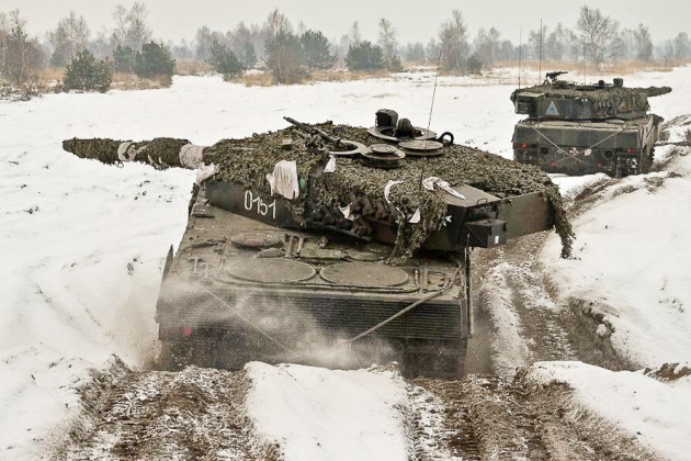 Ukraine được cho là đã chuyển các xe tăng Leopard 2 tới tiền tuyến gần Bakhmut.