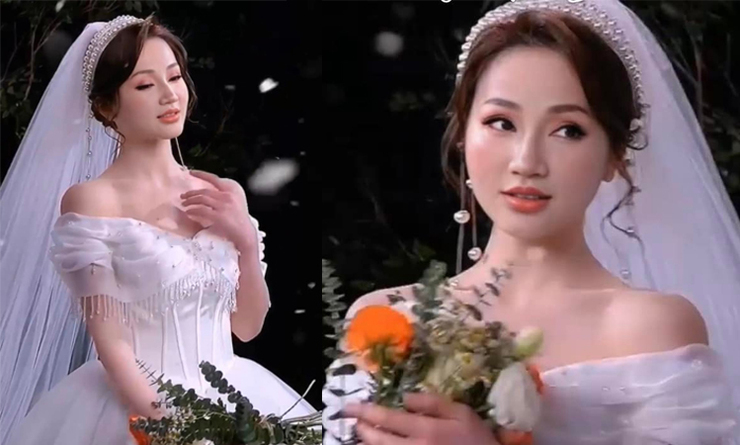 Cô nhận được nhiều lời khen cho vẻ ngoài ấn tượng không thua gì con gái.
