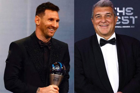 Barca bị chê ở gala The Best, ông trùm Laporta vỡ mộng tiếp cận Messi