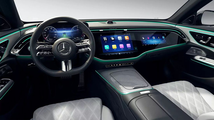 Mercedes-Benz E-Class thế hệ mới lộ ảnh nội thất - 5