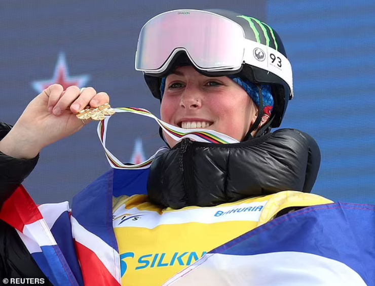 Mia Brookes, nhà vô địch trượt ván tuyết trẻ nhất thế giới