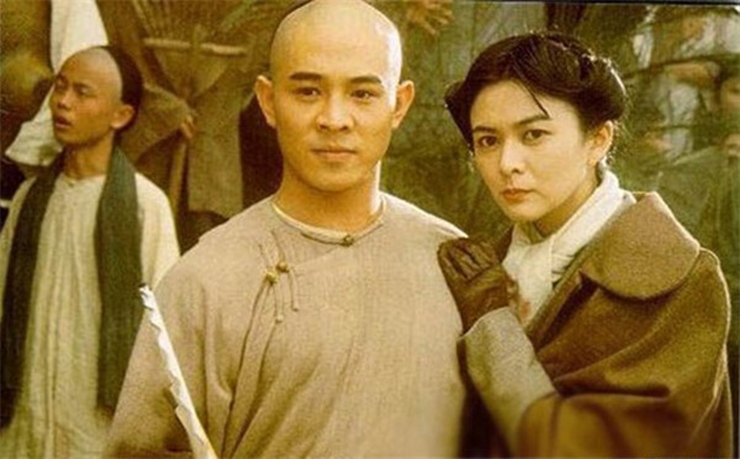 Lý Liên Kiệt và Quan Chi Lâm trong phim "Hoàng Phi Hồng" (1991).
