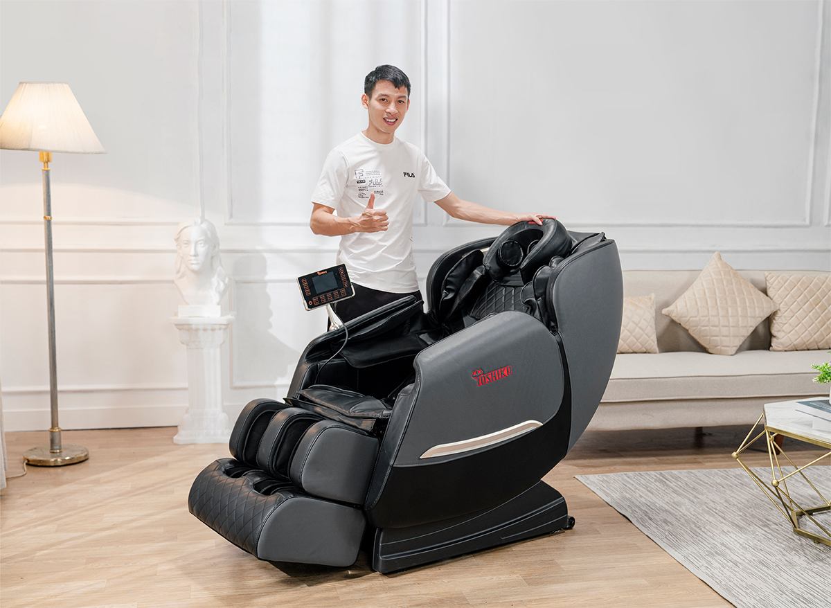 Ghế massage Toshiko T9 - Quà tặng sang trọng, tinh tế cho ngày 8/3 - 4