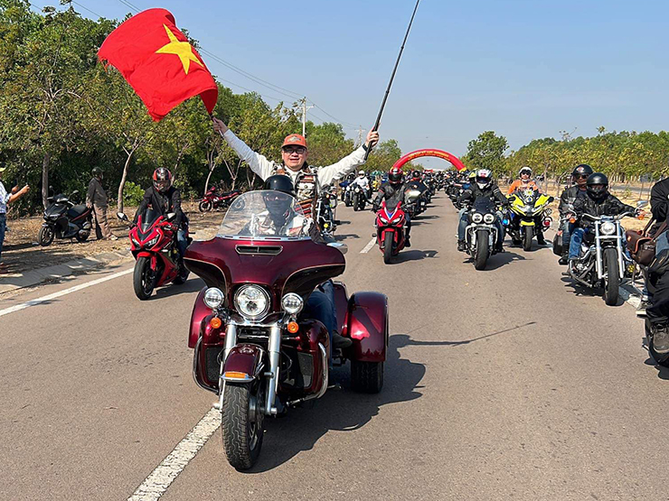 Lần đầu tiên tại Việt Nam ghi nhận kỷ lục về đoàn mô tô dài và đông nhất - 3