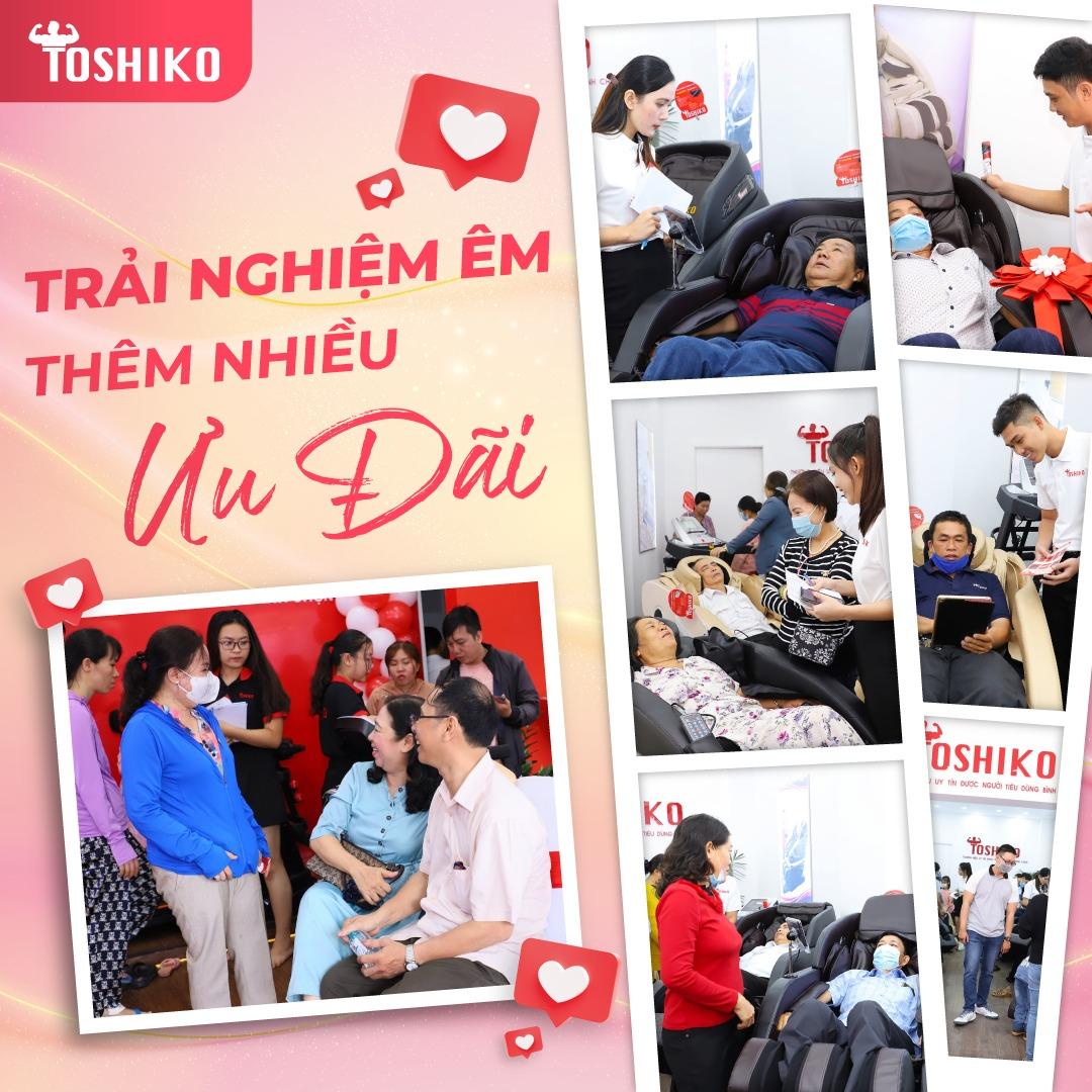 Toshiko là địa chỉ uy tín để mua ghế massage Toshiko T9 chính hãng