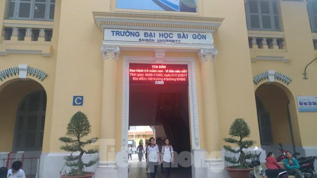 Trường ĐH Sài Gòn là trường đại học thứ tư tại TPHCM tổ chức thi đánh giá năng lực để xét tuyển đầu vào