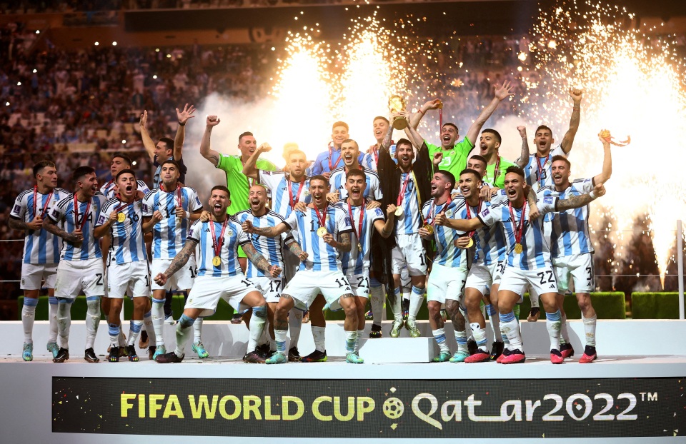 Đội tuyển Argentina đã giành chức vô địch tại FIFA World Cup Qatar 2022.