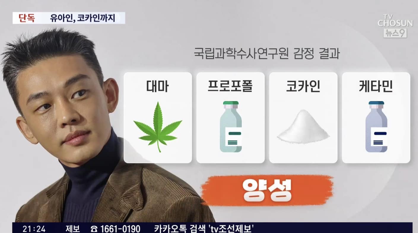 Yoo Ah In dương tính với 4 loại ma túy