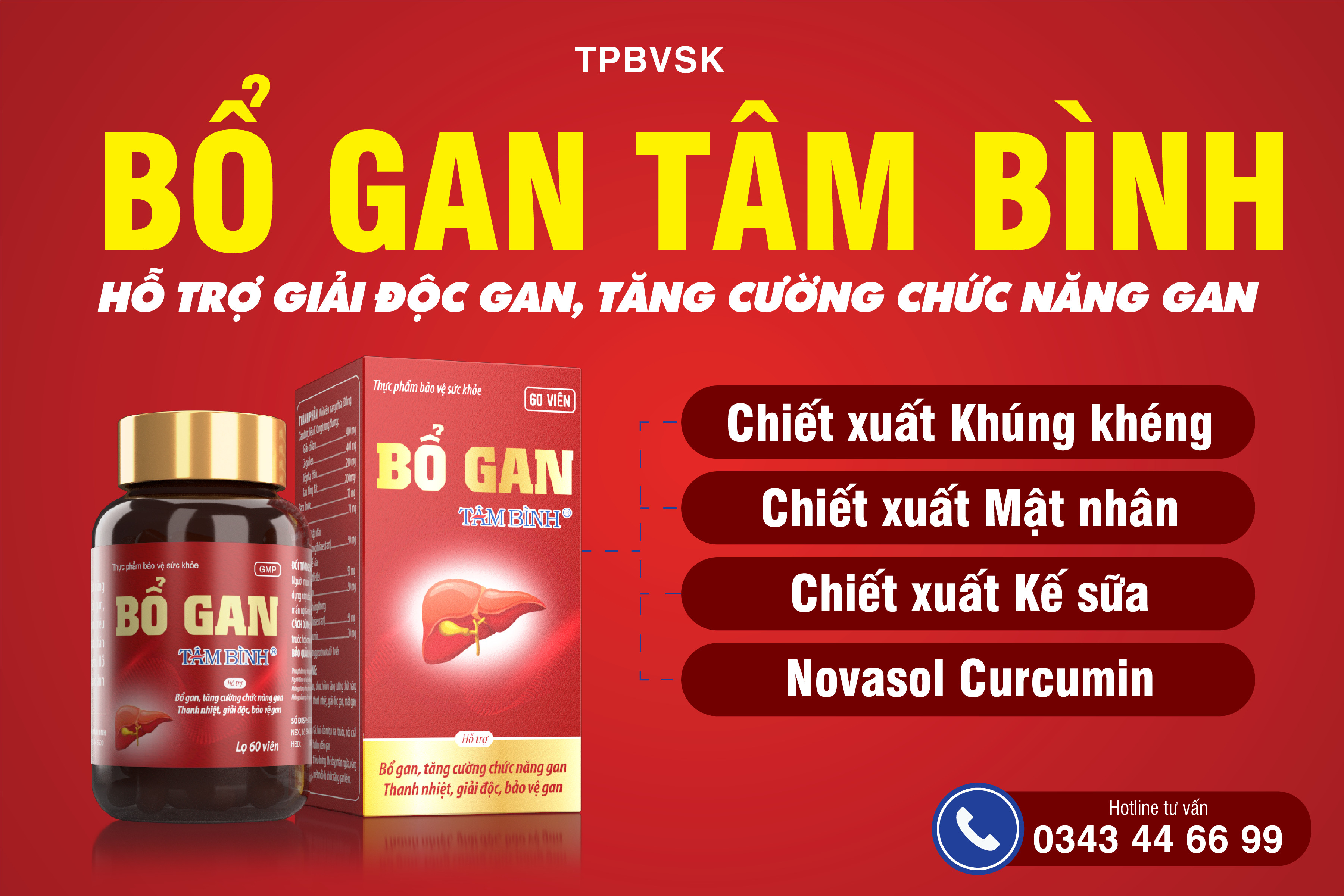Bổ gan Tâm Bình – sự kết hợp độc đáo của bộ tứ tinh chất thảo dược - 5