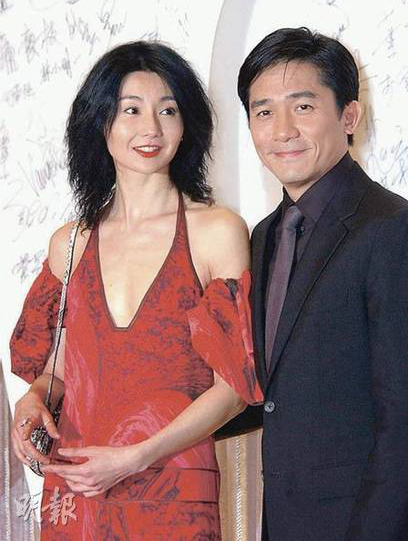 Trương Mạn Ngọc và Lương Triều Vỹ thân thiết kể từ khi đóng phim chung.