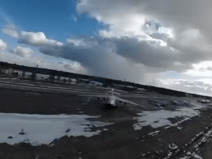 Phe đối lập Belarus công bố video UAV hạ cánh trên đài radar "mắt thần bầu trời" Nga