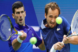 Trực tiếp tennis Djokovic - Medvedev: Hướng về kỷ lục của Federer (Dubai Championships)