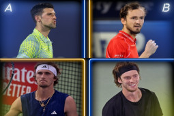 Thể thao - Nhận định tennis Dubai Championships ngày 5: Hạt giống đối đầu, Medvedev khó cản Djokovic