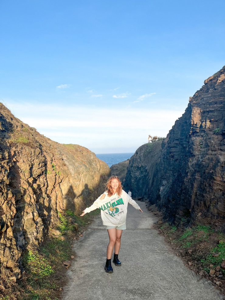 Lối vào Gành Hang.