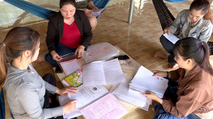 Nhiều tài liệu của những người đã cho vợ chồng Yến - Hoàng vay tiền được cung cấp cho cơ quan công an