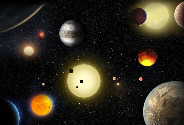 Nhiều dạng hành tinh khác nhau đã được khám phá trong sứ mệnh mới - Ảnh minh họa từ NASA
