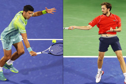 Video tennis Djokovic - Medvedev: Tận dụng sai lầm, thắng lợi thuyết phục (Dubai Championships)