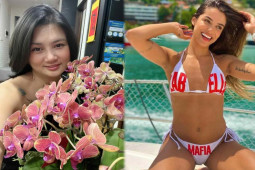 Mỹ nhân bóng chuyền Alves diện bikini dự tiệc, vì sao Thu Hoài không thi Hoa hậu?