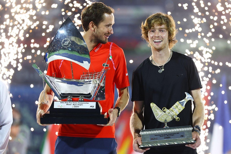 Medvedev đăng quang&nbsp;Dubai Tennis Championships 2022