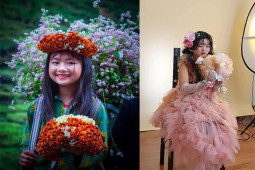 Làm đẹp - "Bé gái bán hoa dạo ở dốc Thẩm Mã" trang điểm đậm, nhìn quá tuổi thực?