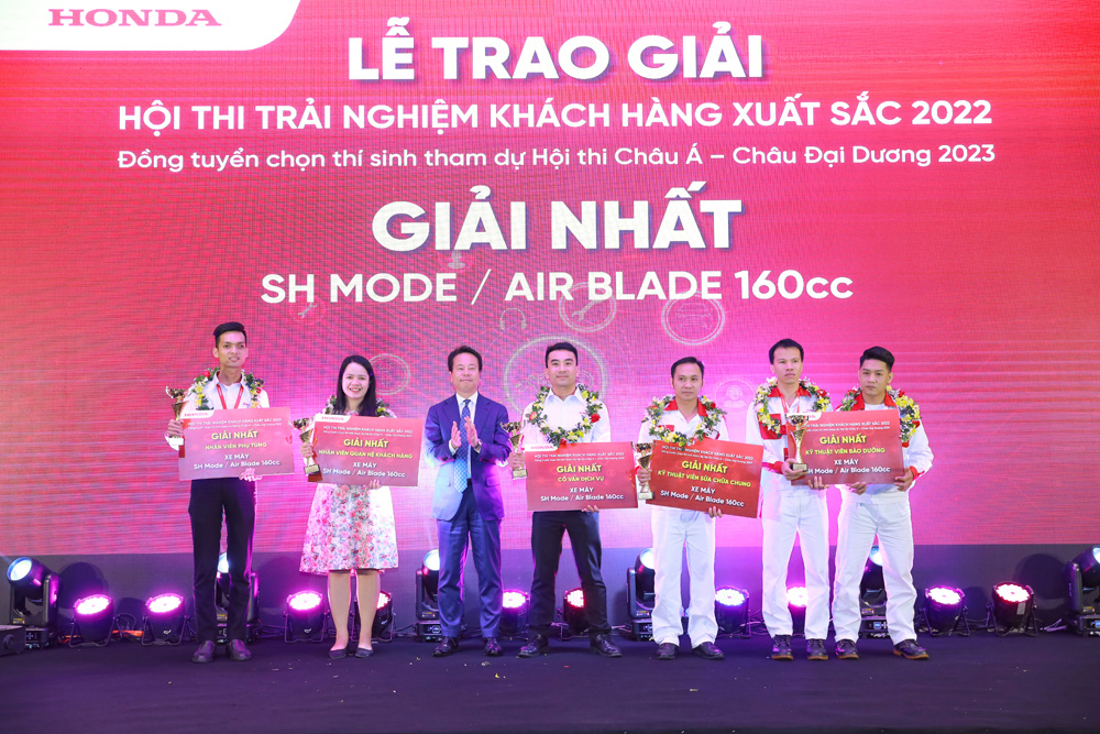Honda Việt Nam công bố kết quả Hội thi Trải nghiệm Khách hàng 2022 - 2