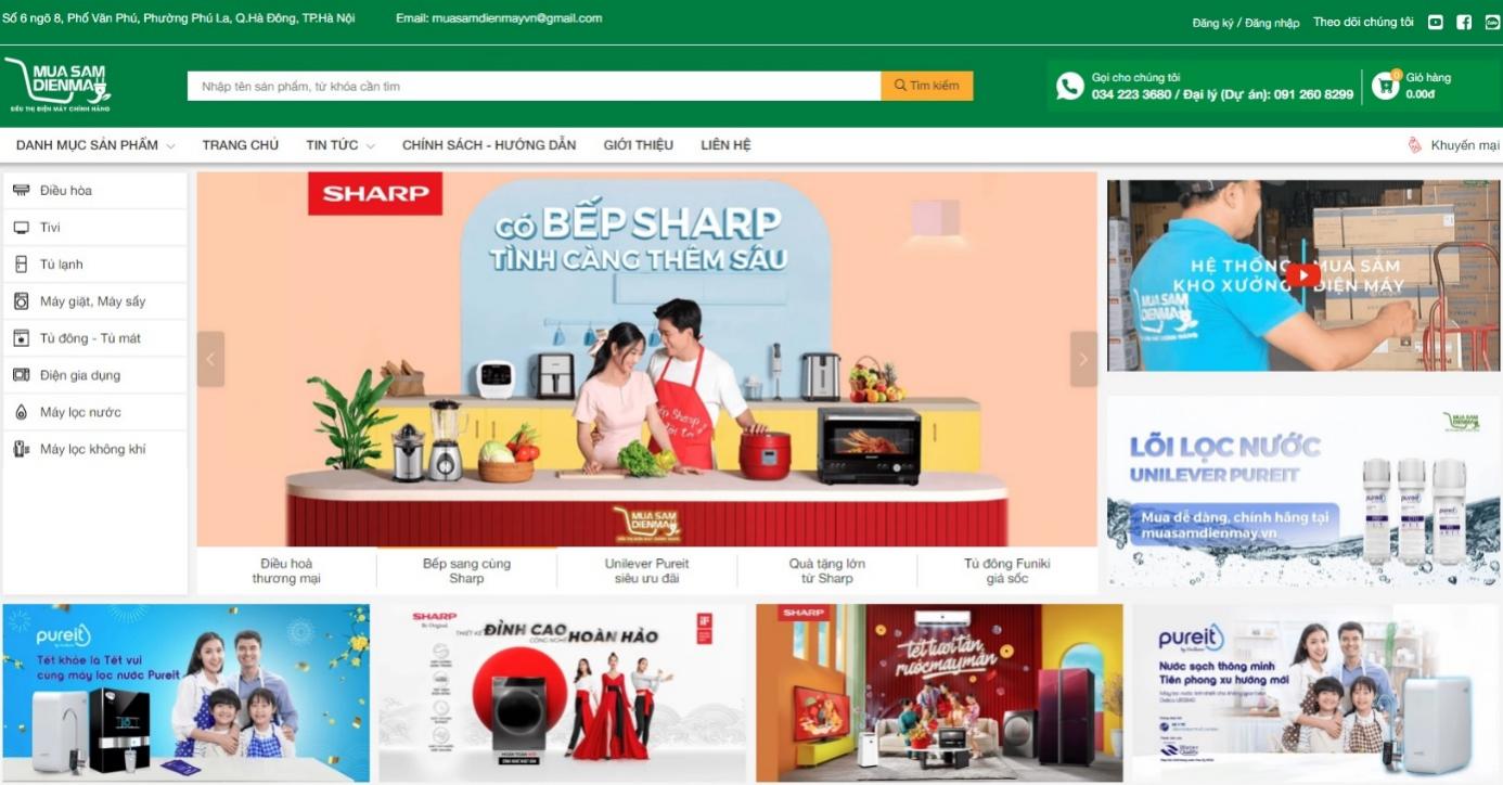 Mua sắm điện máy – Siêu thị điện máy chính hãng, giá rẻ tại Hà Nội - 1