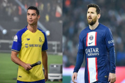 Messi góp công 1000 bàn thách thức Ronaldo, CR7 phải tích cực ghi bàn ở Ả Rập
