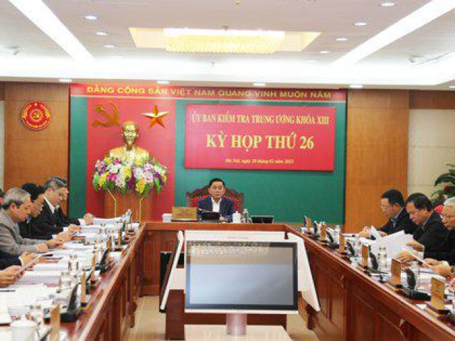 Ủy ban Kiểm tra Trung ương kỷ luật và đề nghị kỷ luật nhiều lãnh đạo tỉnh Bắc Giang, Bắc Ninh, Hòa Bình