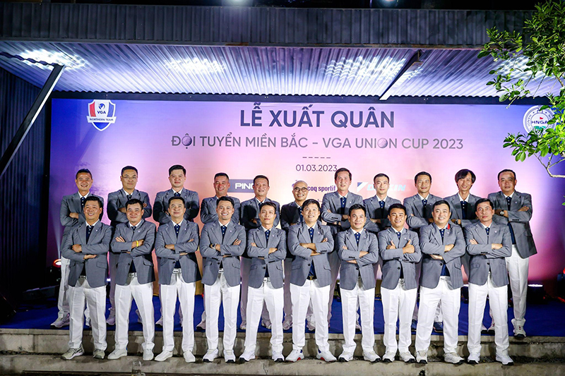 Đội Tuyển Miền Bắc trong Lễ Xuất Quân trước giải VGA Union Cup 2023